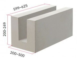 Trough blocks (U-blocks)